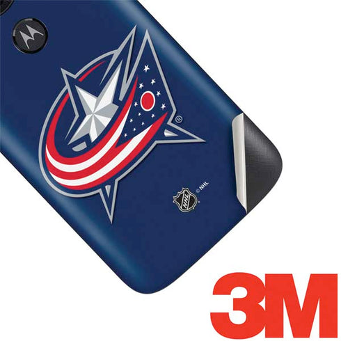 NHL Columbus Blue Jackets Logo Moto E5 Play Skin